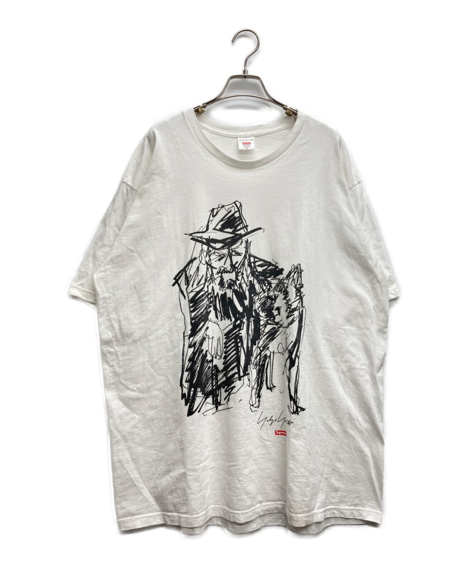 Tシャツ/カットソー(半袖/袖なし)Supreme®/Yohji Yamamoto® Scribble  Tee