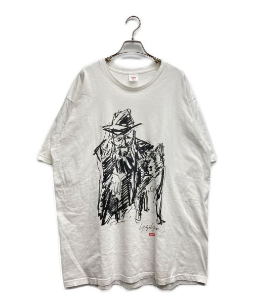 人気が高いXL Supreme Yohji Yamamoto Scribble Wolf Tシャツ/カットソー(半袖/袖なし)