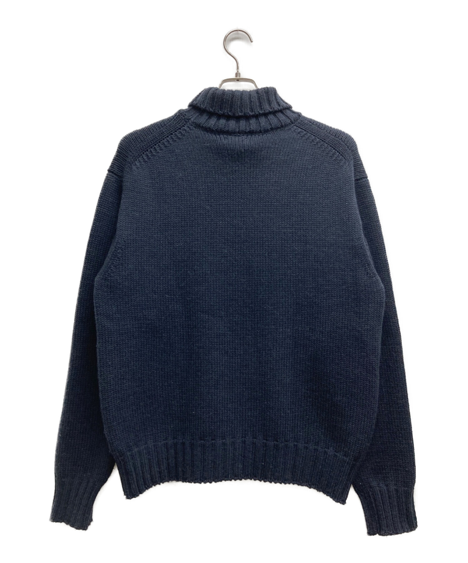 PHIGVEL MAKERS (フィグベルマーカーズ) TURTLENECK KNIT ネイビー サイズ:3