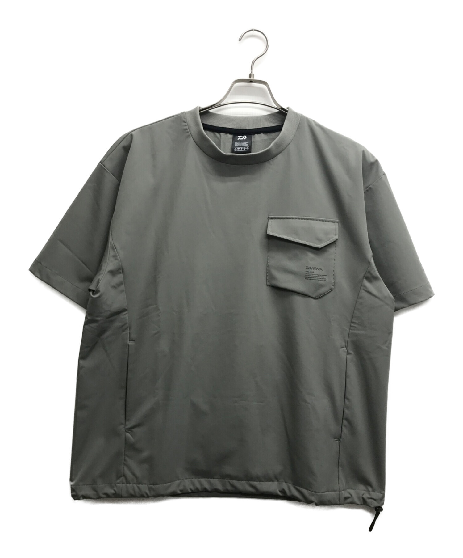 DAIWA (ダイワ) JOURNAL STANDARD relume (ジャーナルスタンダード レリューム) 別注プルオーバーポケットTシャツ  グレー サイズ:M