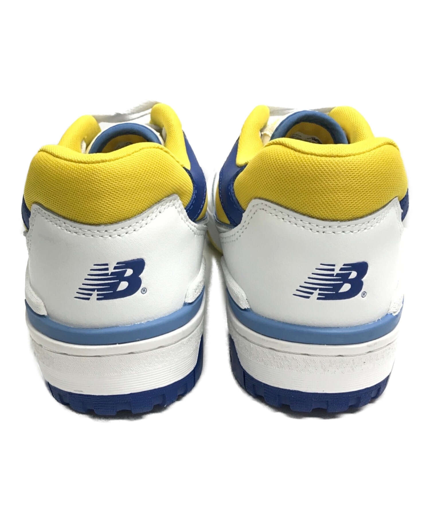 New Balance ニューバランス スニーカー 27cm 白x黄xグレー等 【古着】-