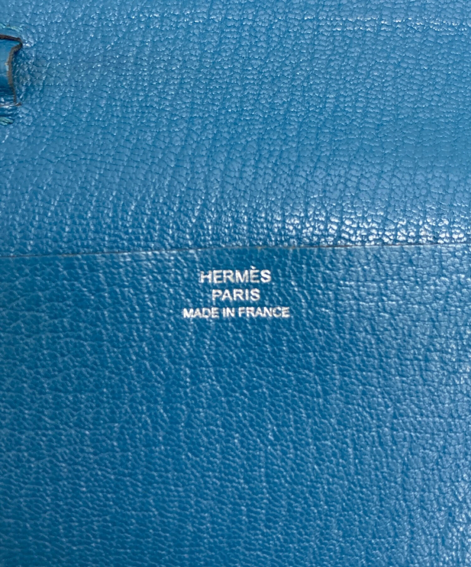 HERMES (エルメス) 手帳カバー ネイビー