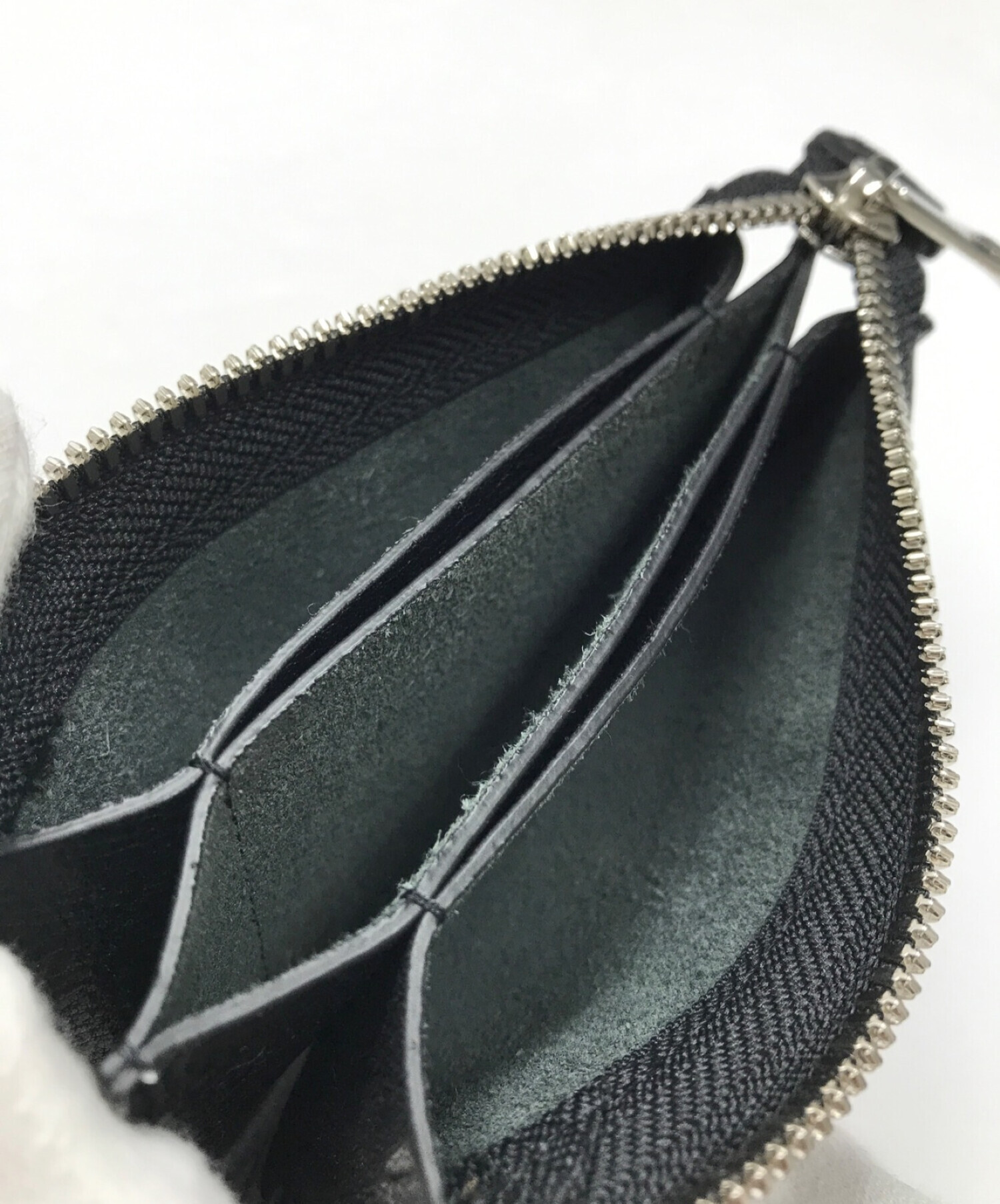 HENDER SCHEME (エンダースキーマ) 3 layered purse ブラック