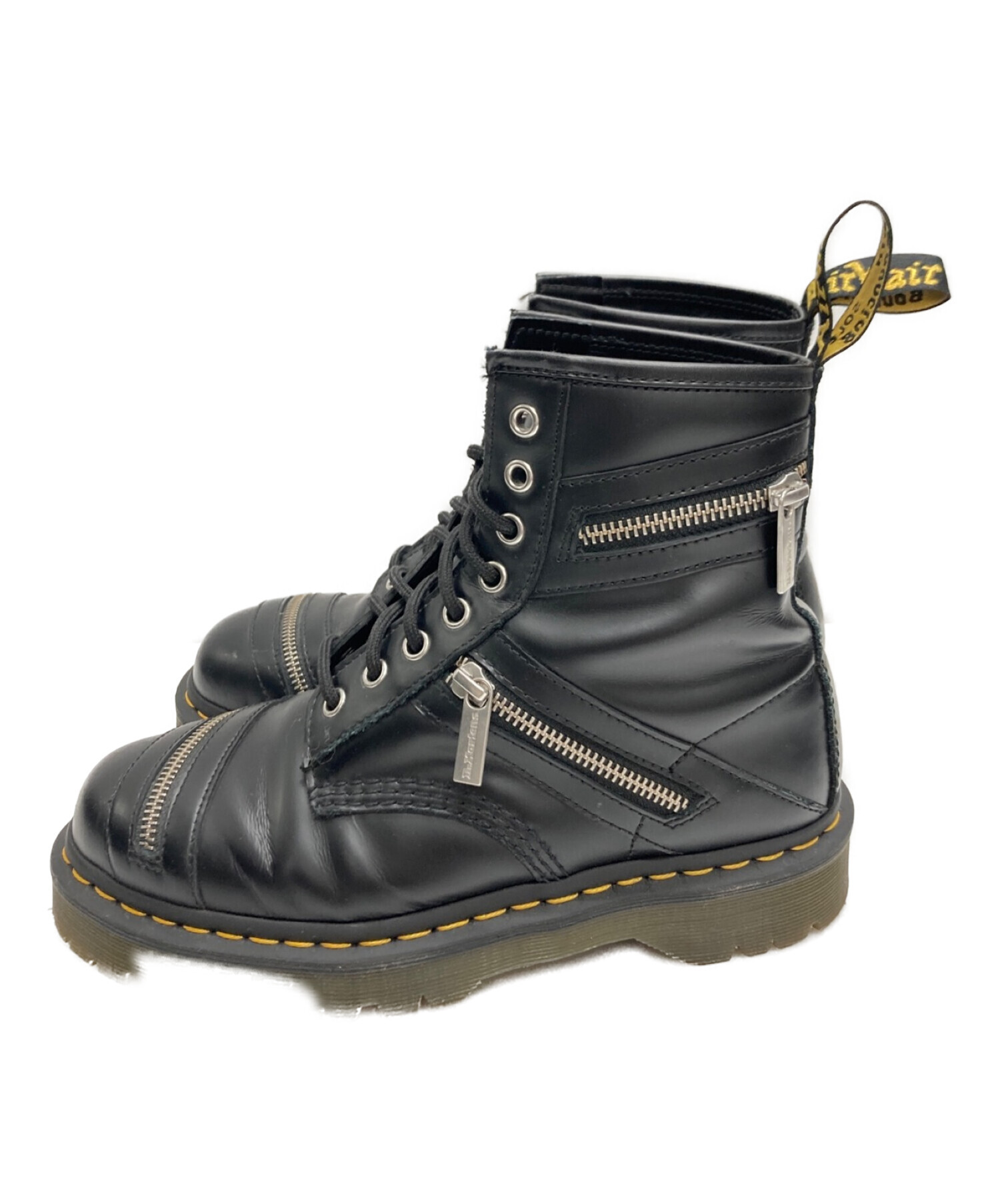 Dr.Martens (ドクターマーチン) BEX ZIP 8EYE BOOT ブラック サイズ:25