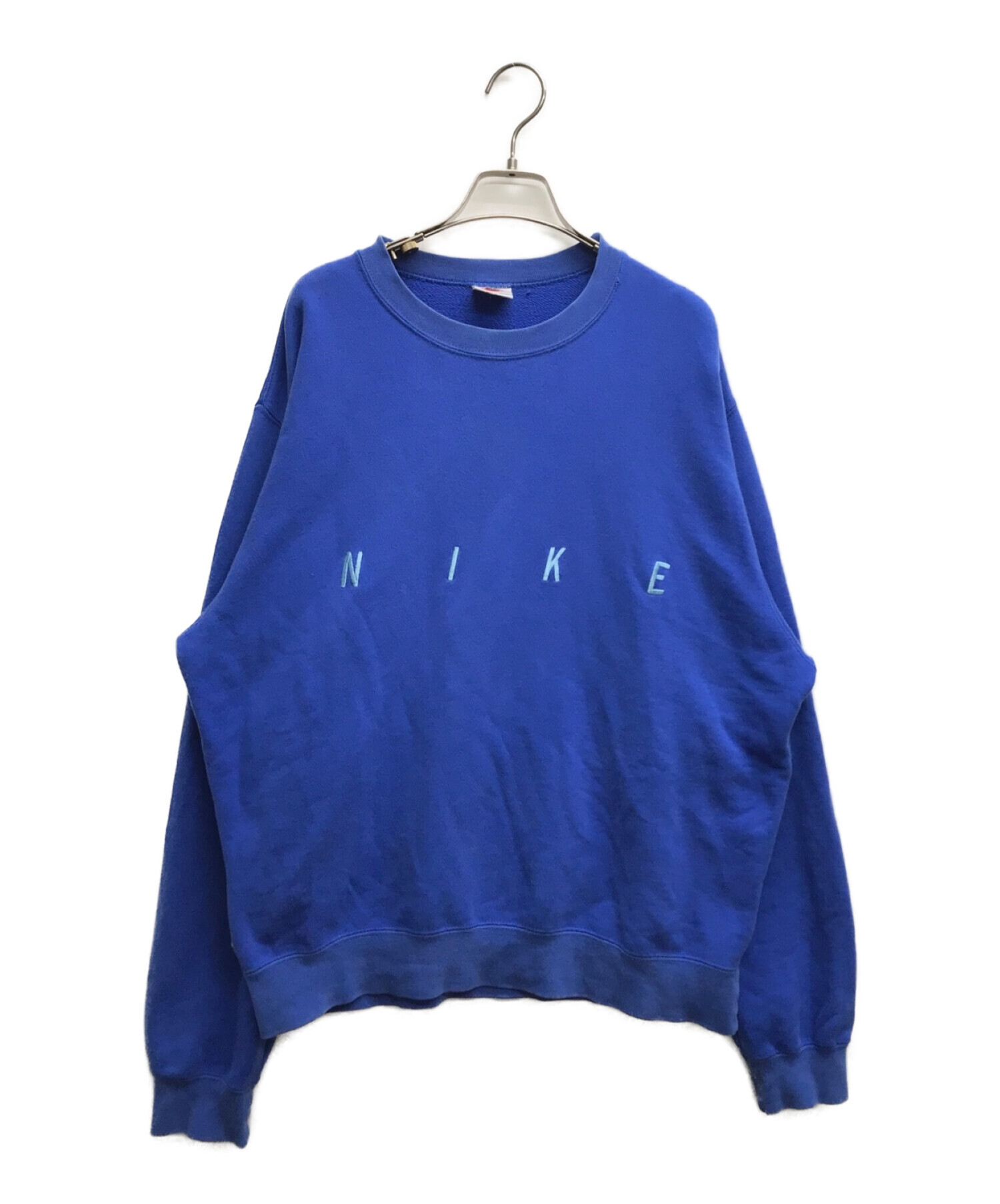 中古・古着通販】NIKE (ナイキ) クルーネックスウェット ブルー サイズ