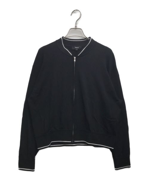 中古・古着通販】theory (セオリー) Compact Crepe Sweatshirt Bomber