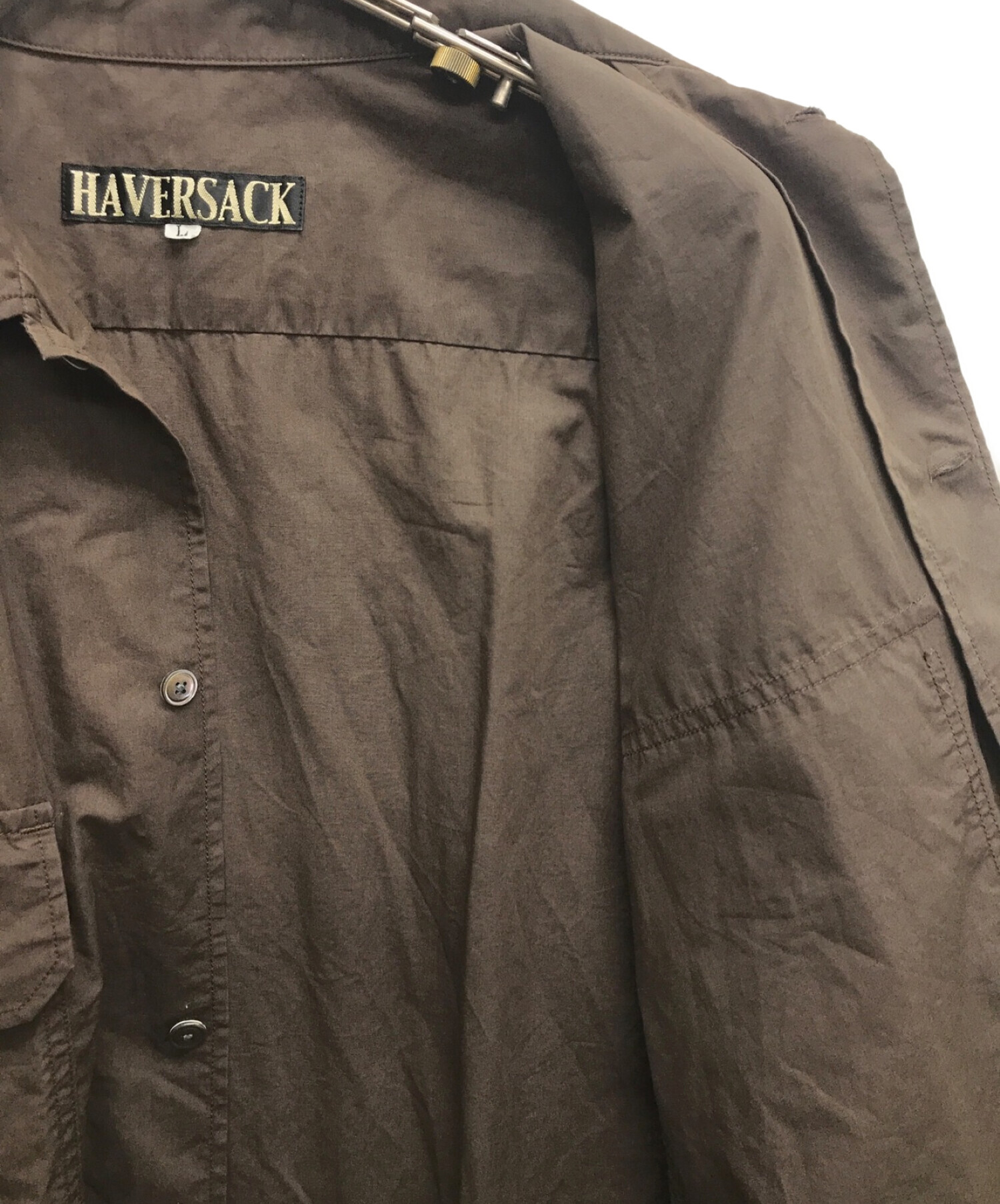 中古・古着通販】HAVERSACK (ハバーサック) 綿麻タイプライター