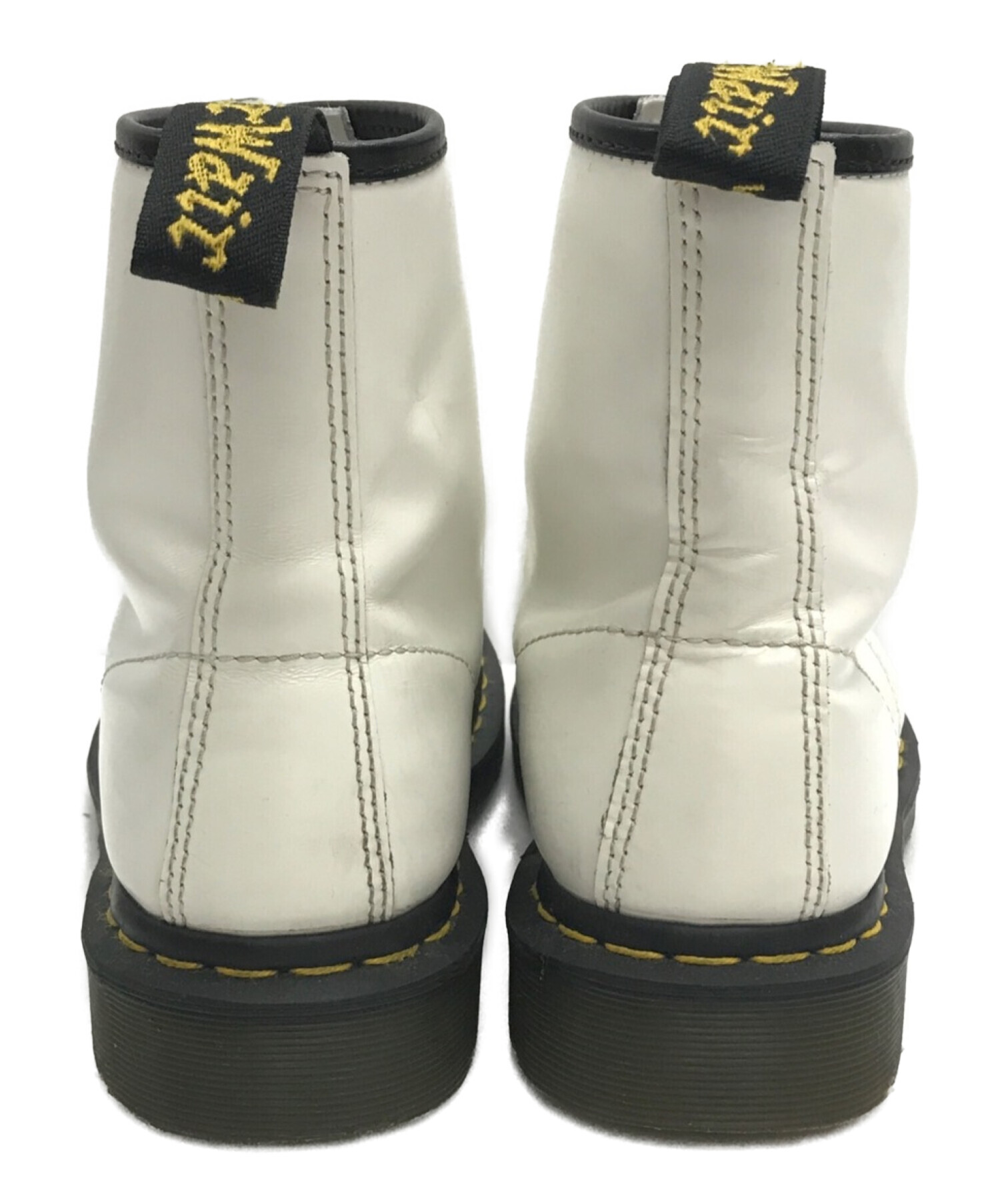 Dr.Martens (ドクターマーチン) 8ホールブーツ ホワイト サイズ:25