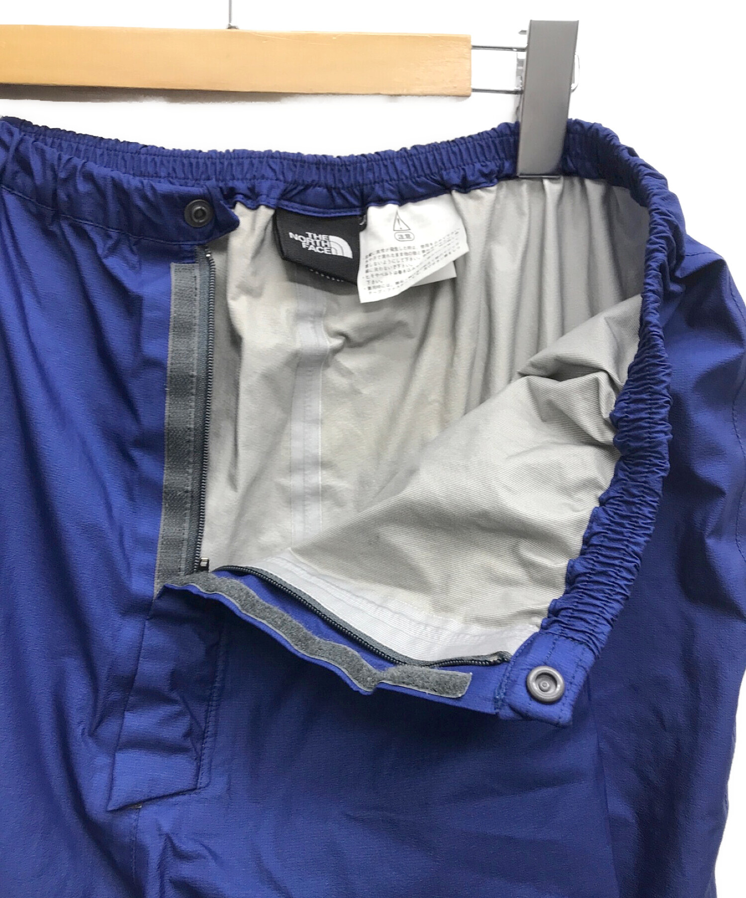 THE NORTH FACE (ザ ノース フェイス) セットアップマウンテンパーカー ブルー×グレー サイズ:LL