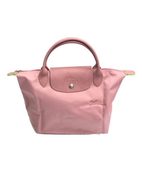 中古・古着通販】LONGCHAMP (ロンシャン) ハンドルバッグ ピンク