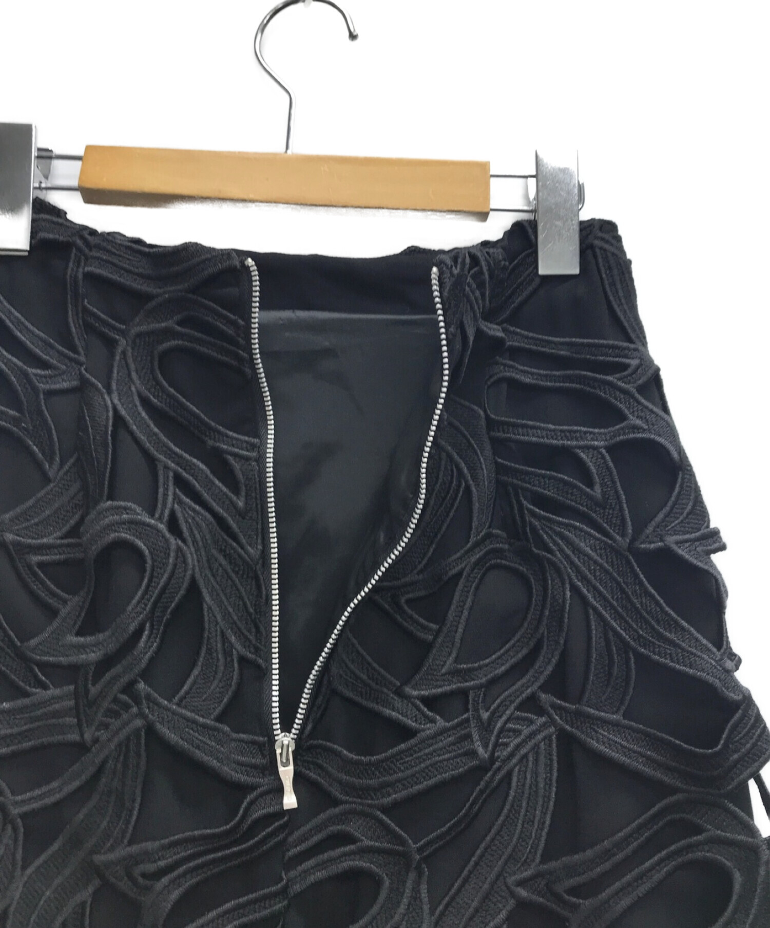 CELFORD (セルフォード) チューリップレーススカート ブラック サイズ:36 未使用品
