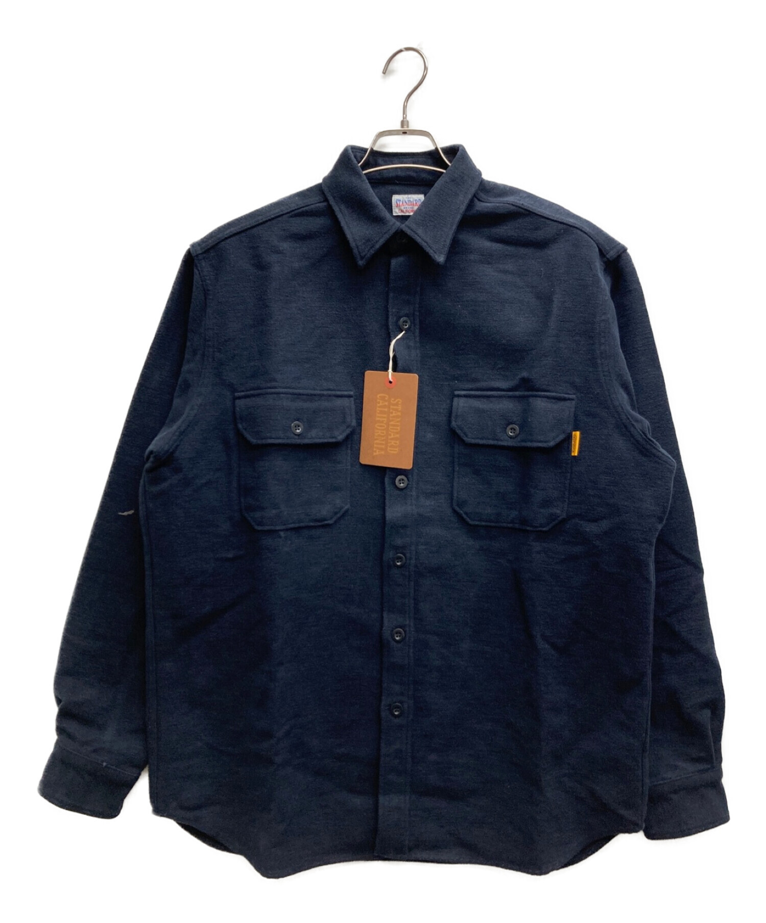 スタンダードカリフォルニア heavy chamois cloth shirt