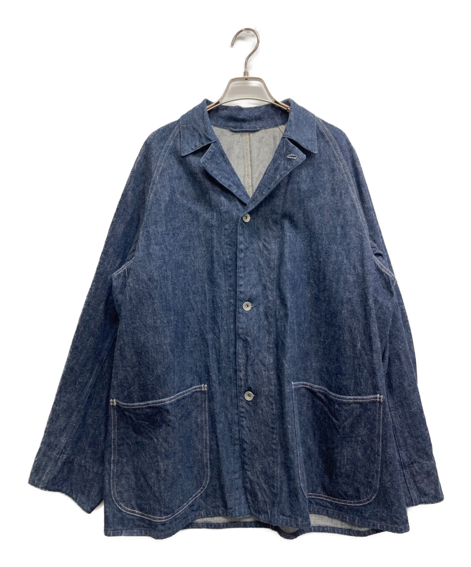 中古・古着通販】COMOLI (コモリ) DENIM WORK JACKET インディゴ