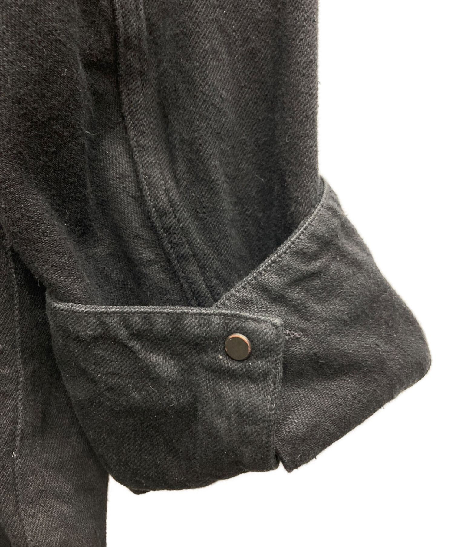 COMOLI (コモリ) デニムワークジャケット ブラック サイズ:2