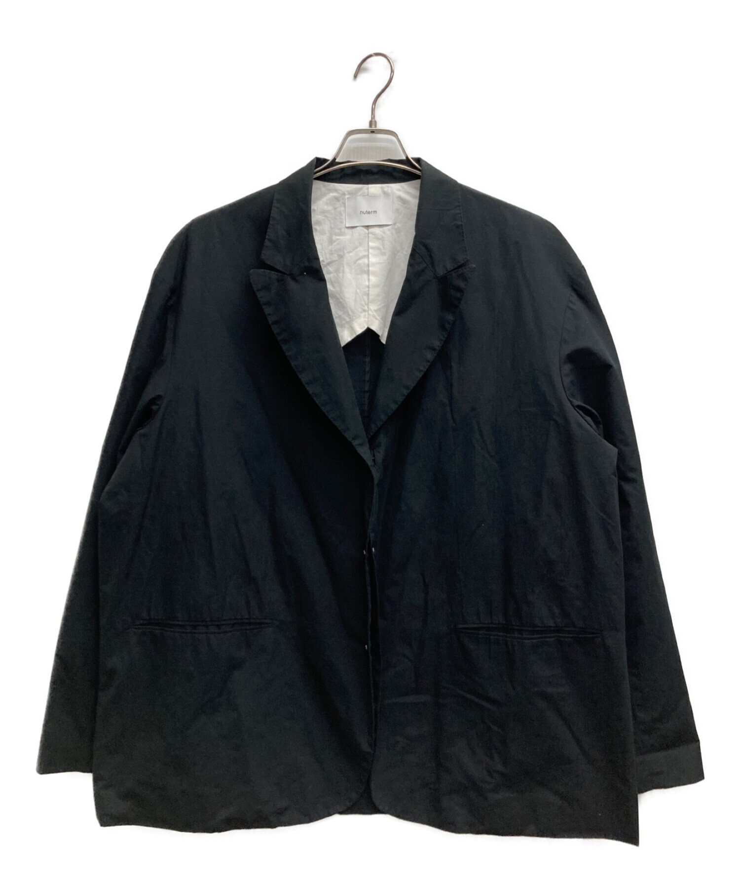 nuterm OFFICER JACKET Mサイズ 黒-