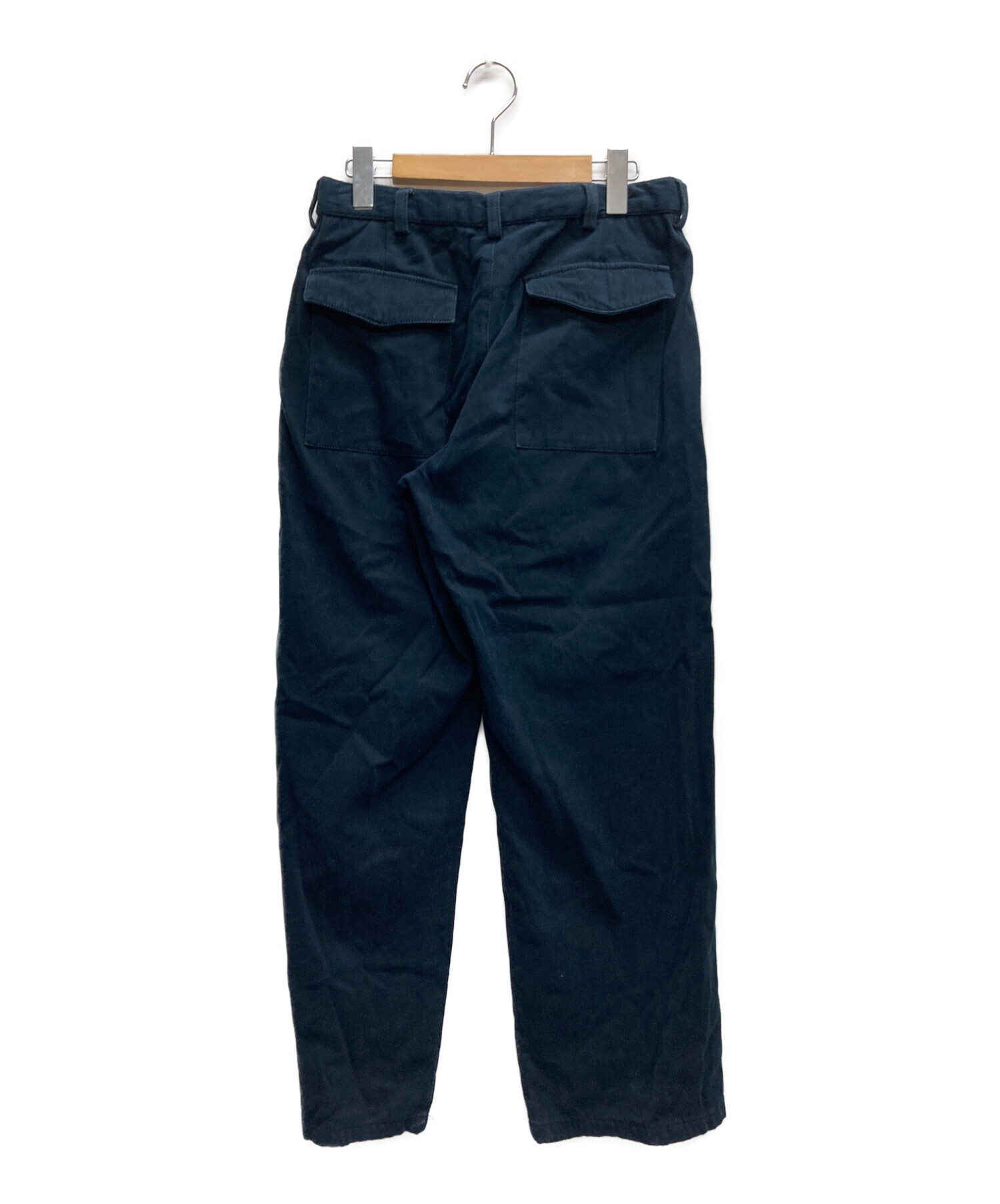『ARMANI』/ アルマーニ ネイビー ブルー パンツ 46サイズ S 美品