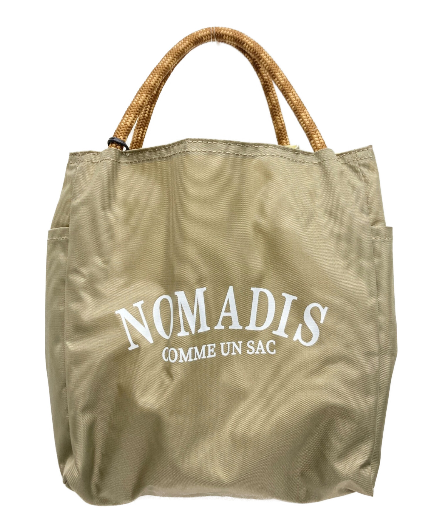 新品未使用タグ付き】NOMADIS ノマディス トートバッグ カーキ