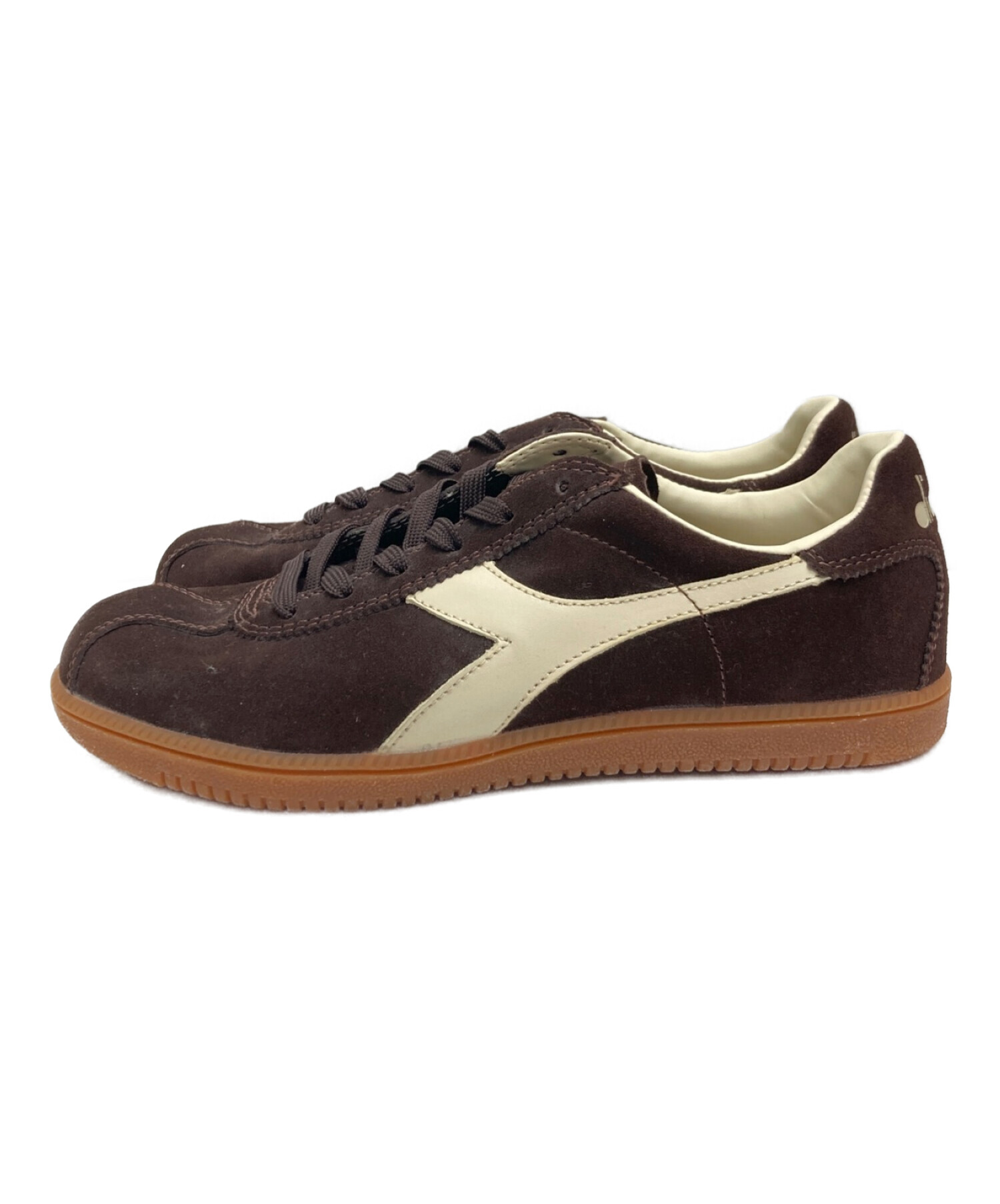 中古・古着通販】DIADORA (ディアドラ) ローカットスニーカー ブラウン