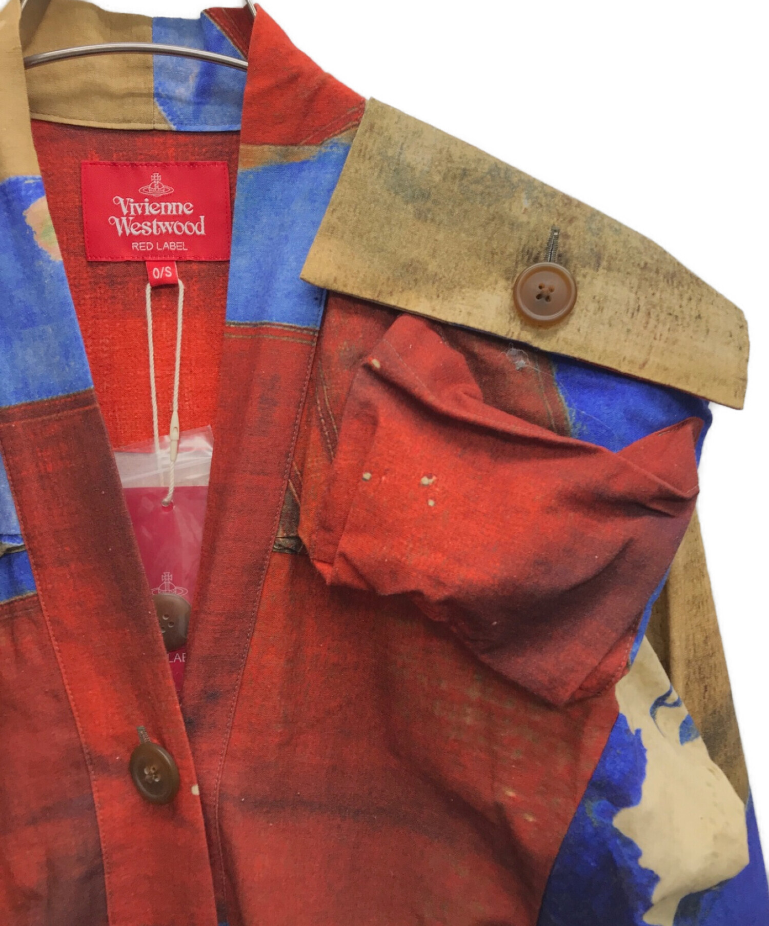 Vivienne Westwood RED LABEL (ヴィヴィアンウエストウッドレッドレーベル) ユニオンジャック柄オールインワン マルチカラー  サイズ:S