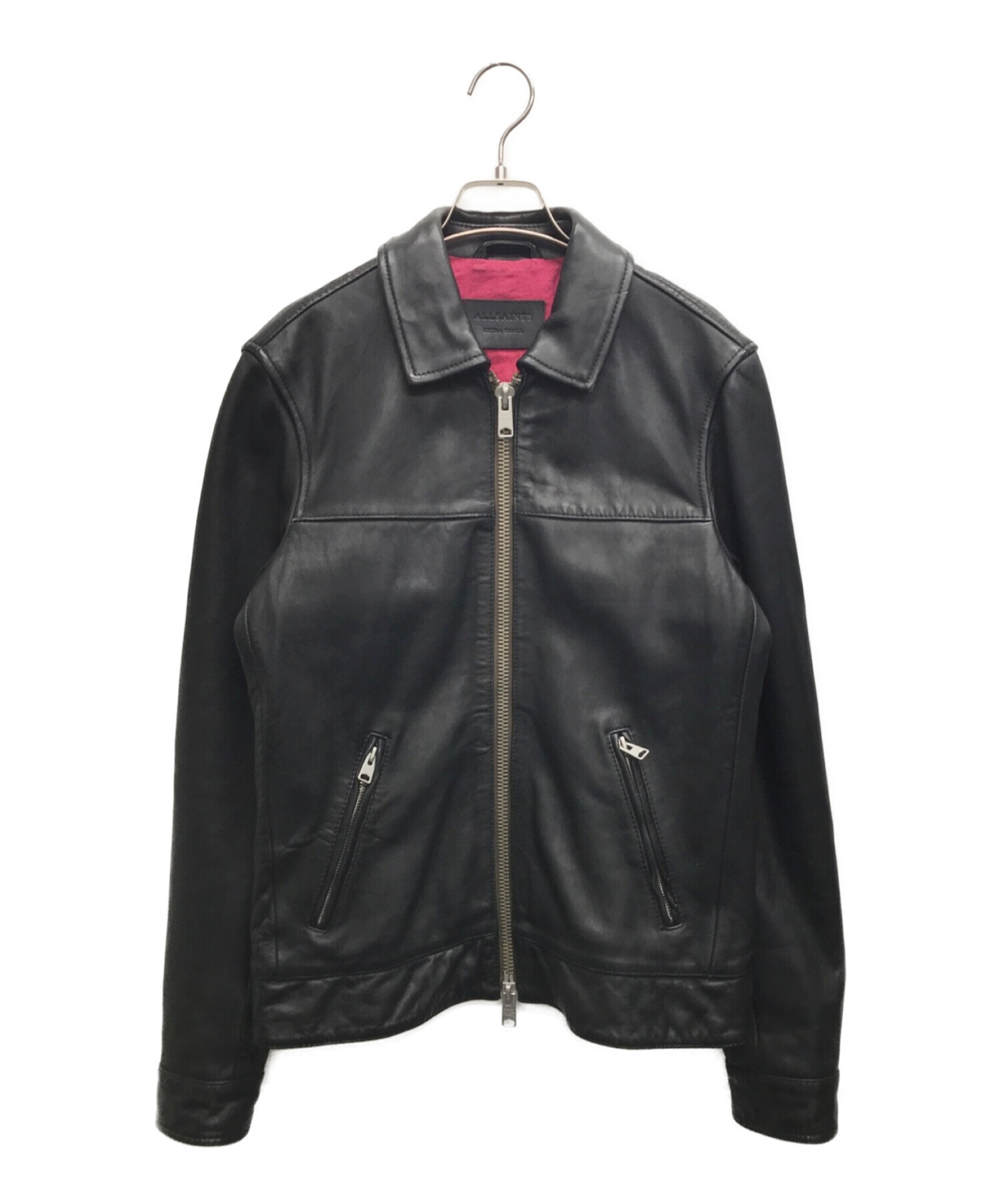 Allsaints caleb hotsell leather jacket