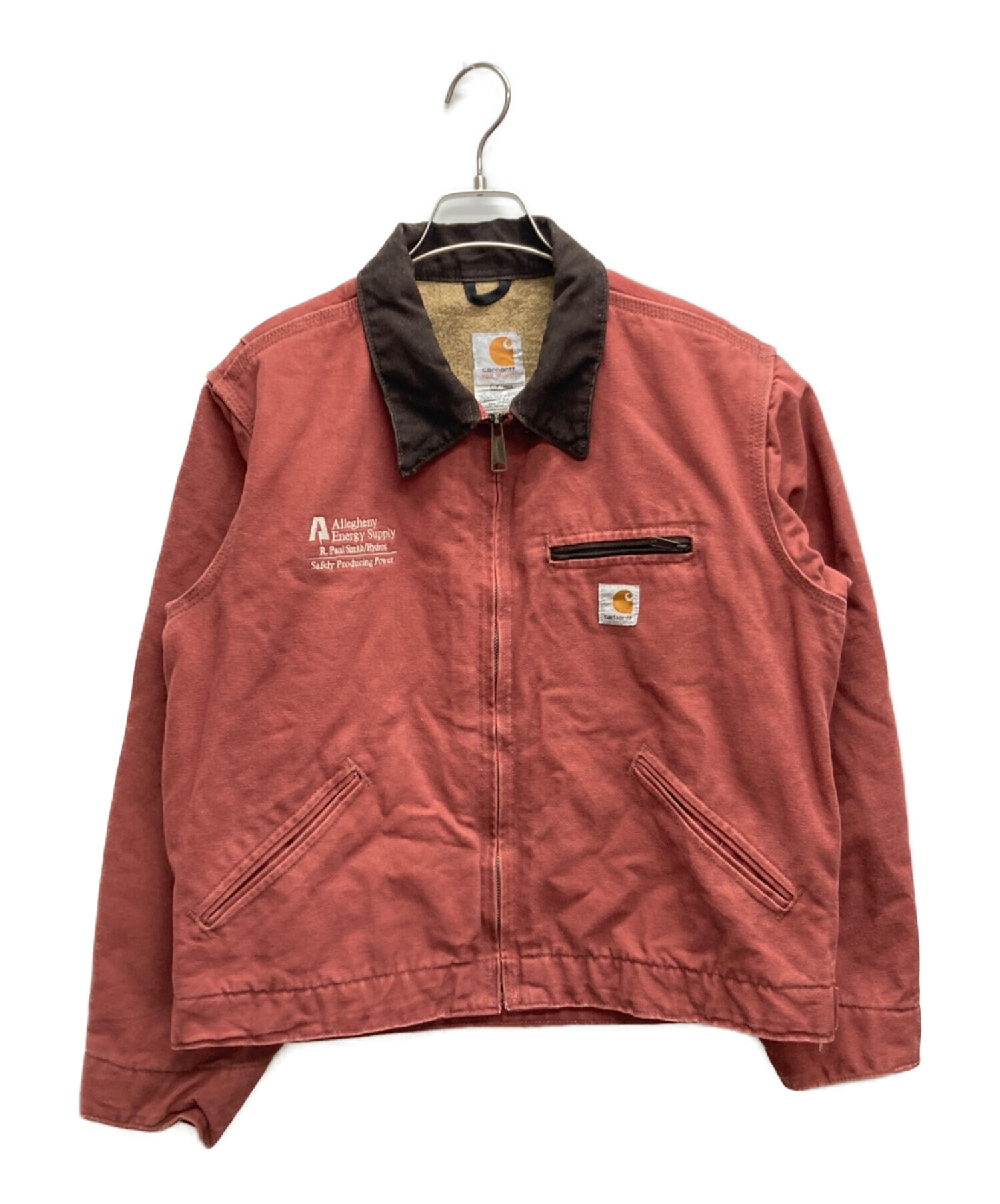 CarHartt (カーハート) ダックジャケット レッド サイズ:M