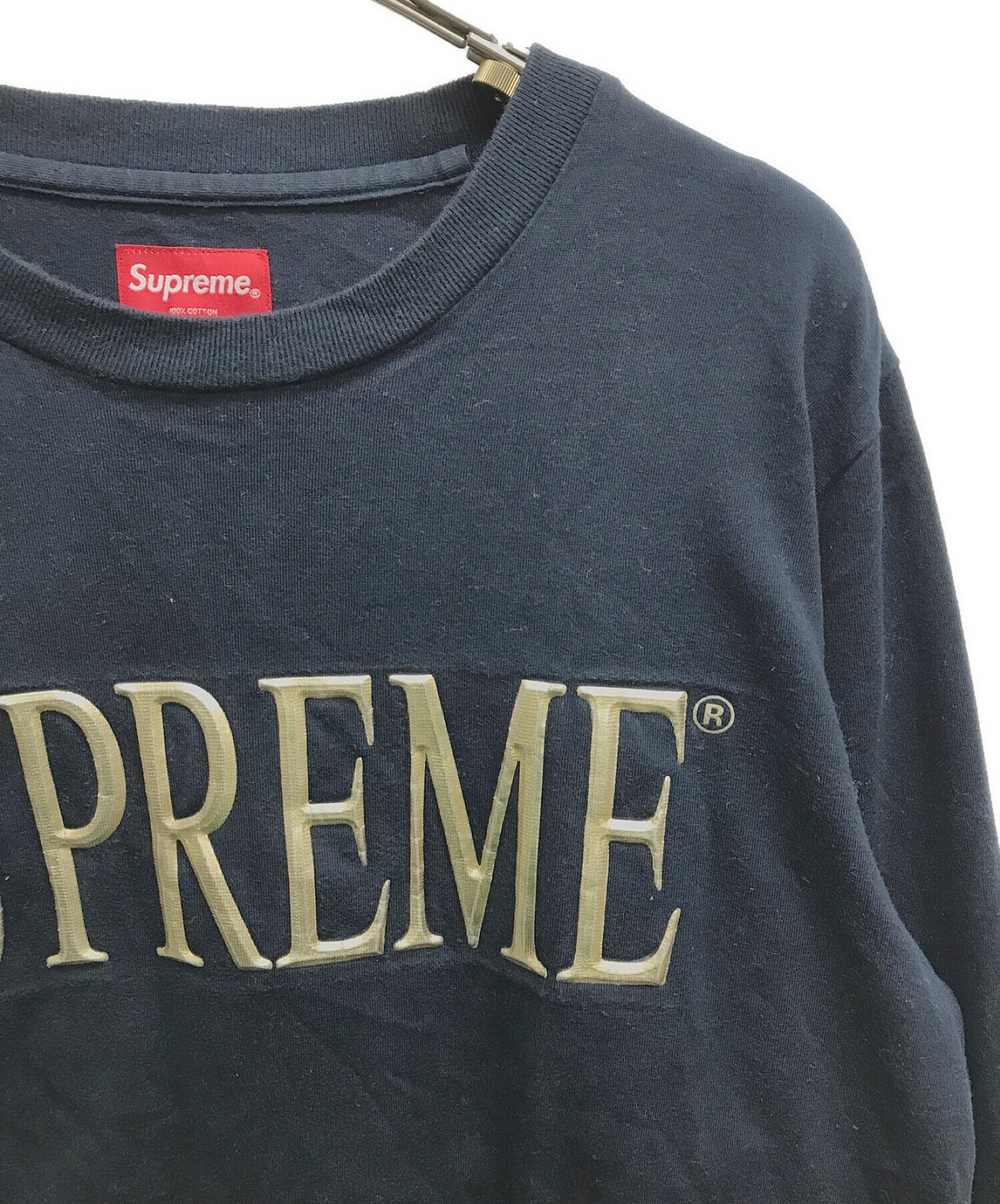 XL Supreme 19SS Gold Bars Tee 黒 新品 Tシャツ