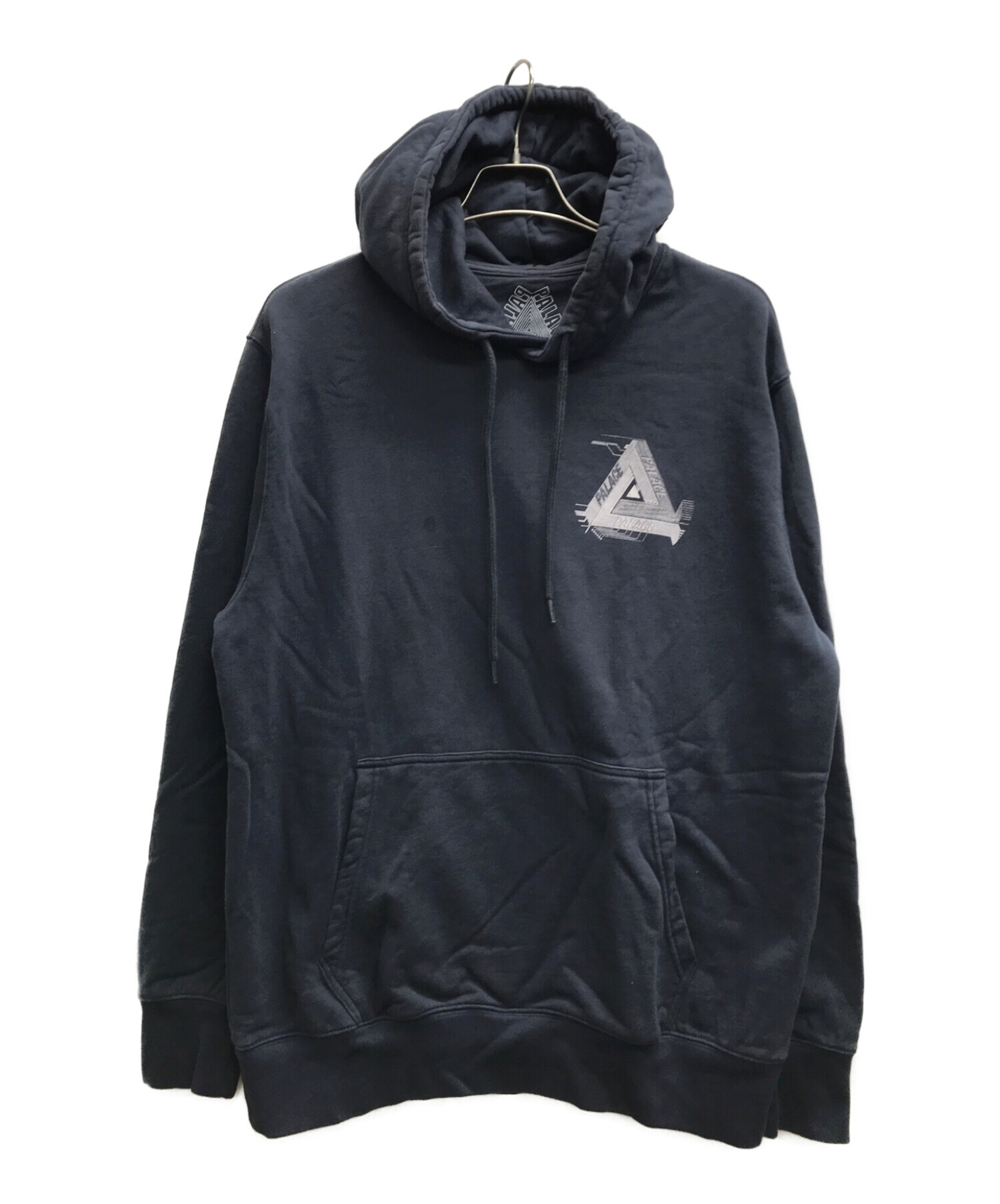 中古・古着通販】PALACE (パレス) プルオーバーパーカー ネイビー