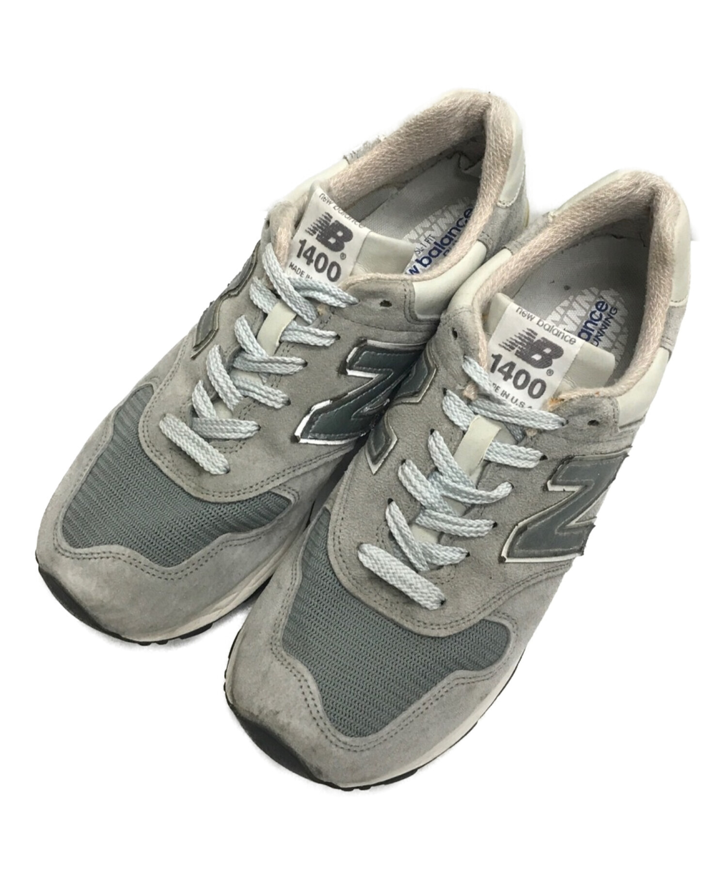 NEW BALANCE (ニューバランス) ローカットスニーカー グレー サイズ:27cm