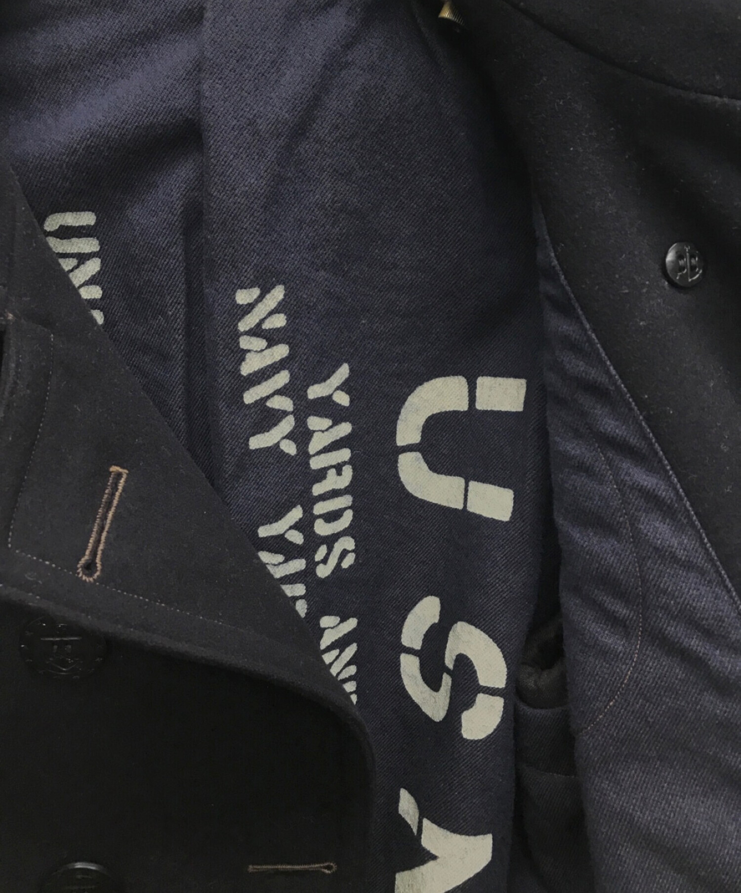 freewheelers (フリーホイーラーズ) 1913 U.S. NAVY OVERCOAT 1st MODEL/ネイビーオーバーコート ネイビー  サイズ:36