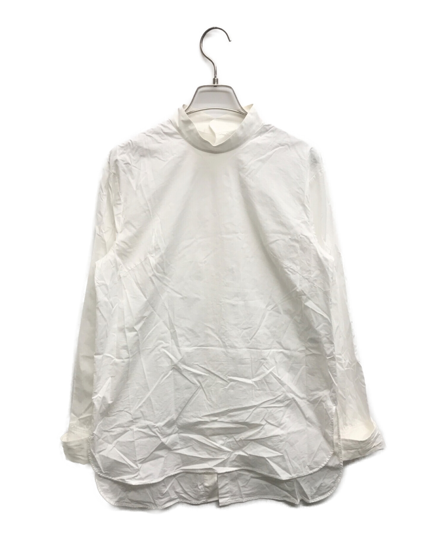 中古・古着通販】ENFOLD (エンフォルド) Broad Stand Collar Shirts