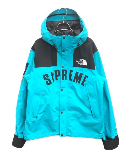 【中古・古着通販】THE NORTH FACE (ザ ノース フェイス) SUPREME (シュプリーム) Arc Logo Mountain  Parka/アークロゴマウンテンパーカ ブルー×ブラック サイズ:Ｍ｜ブランド・古着通販 トレファク公式【TREFAC FASHION】スマホサイト