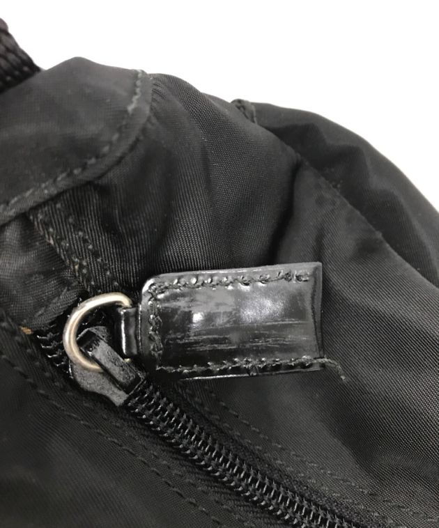 中古・古着通販】PRADA (プラダ) ナイロンショルダーバッグ ブラック ...