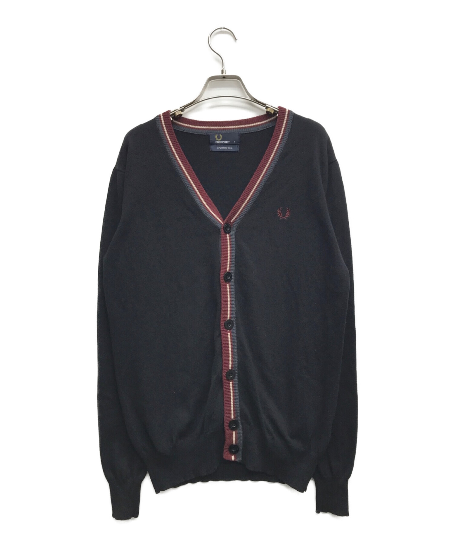 中古・古着通販】FRED PERRY (フレッドペリー) メリノウールニット