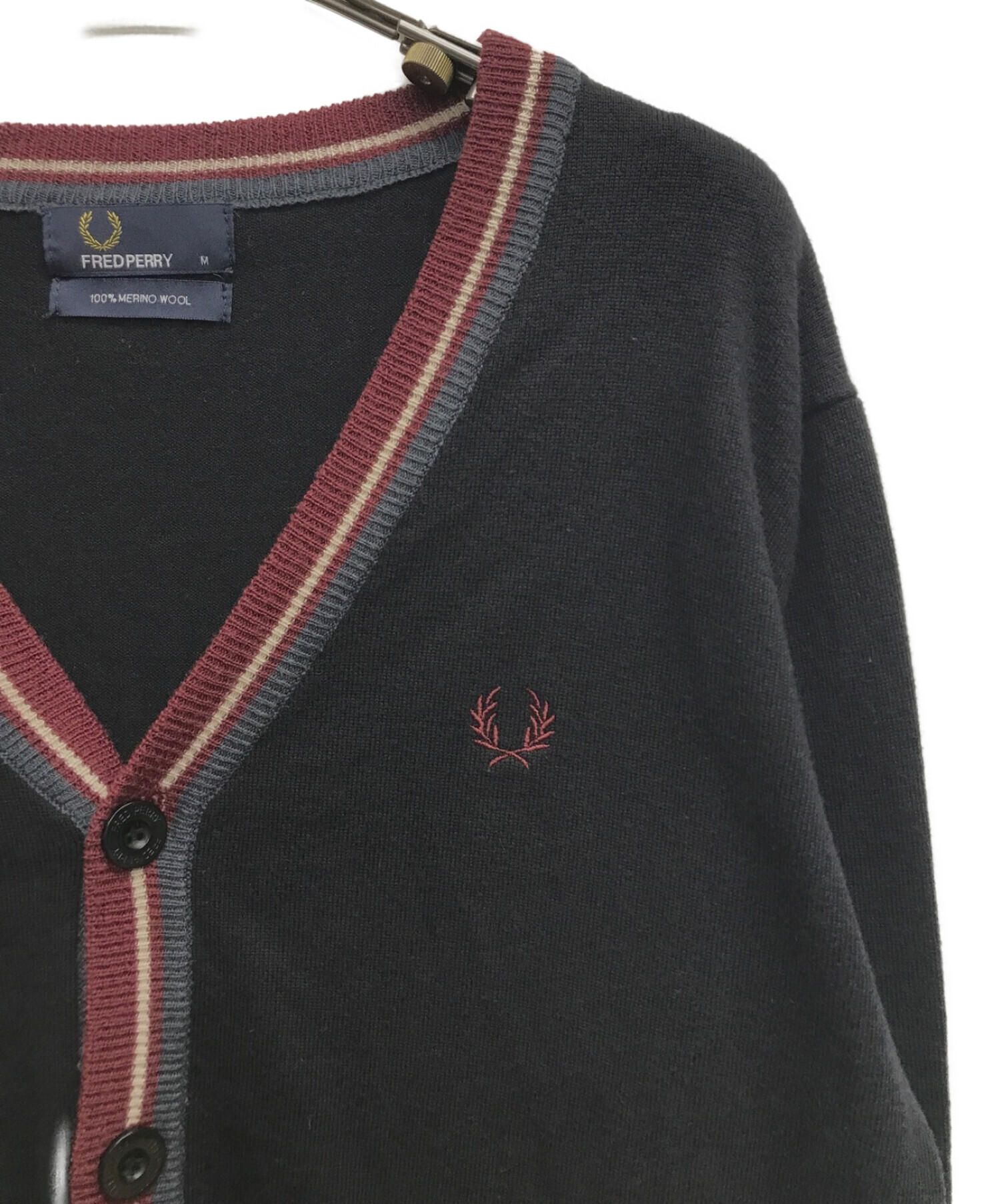 中古・古着通販】FRED PERRY (フレッドペリー) メリノウールニット