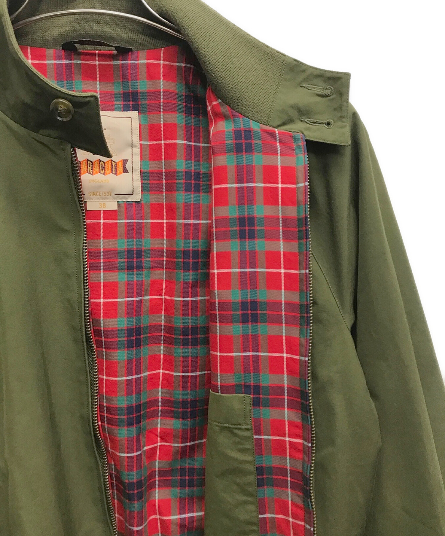 BARACUTA (バラクータ) G9スウィングトップ オリーブ サイズ:38