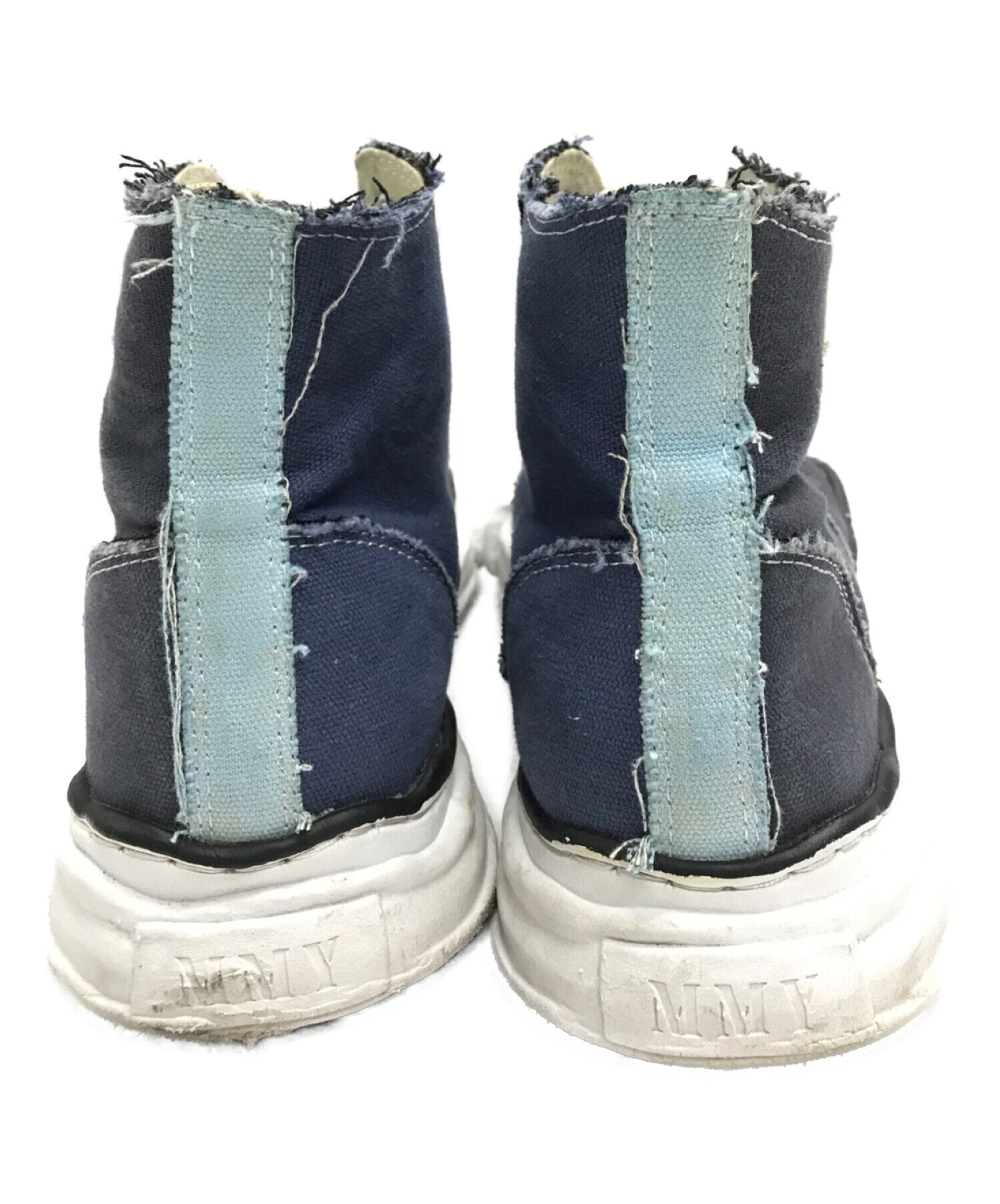 中古・古着通販】MIHARA YASUHIRO (ミハラヤスヒロ) NIGEL CABOURN (ナイジェルケーボン) ORIGINAL SOLE  CANVAS HI ネイビー サイズ:44｜ブランド・古着通販 トレファク公式【TREFAC FASHION】スマホサイト