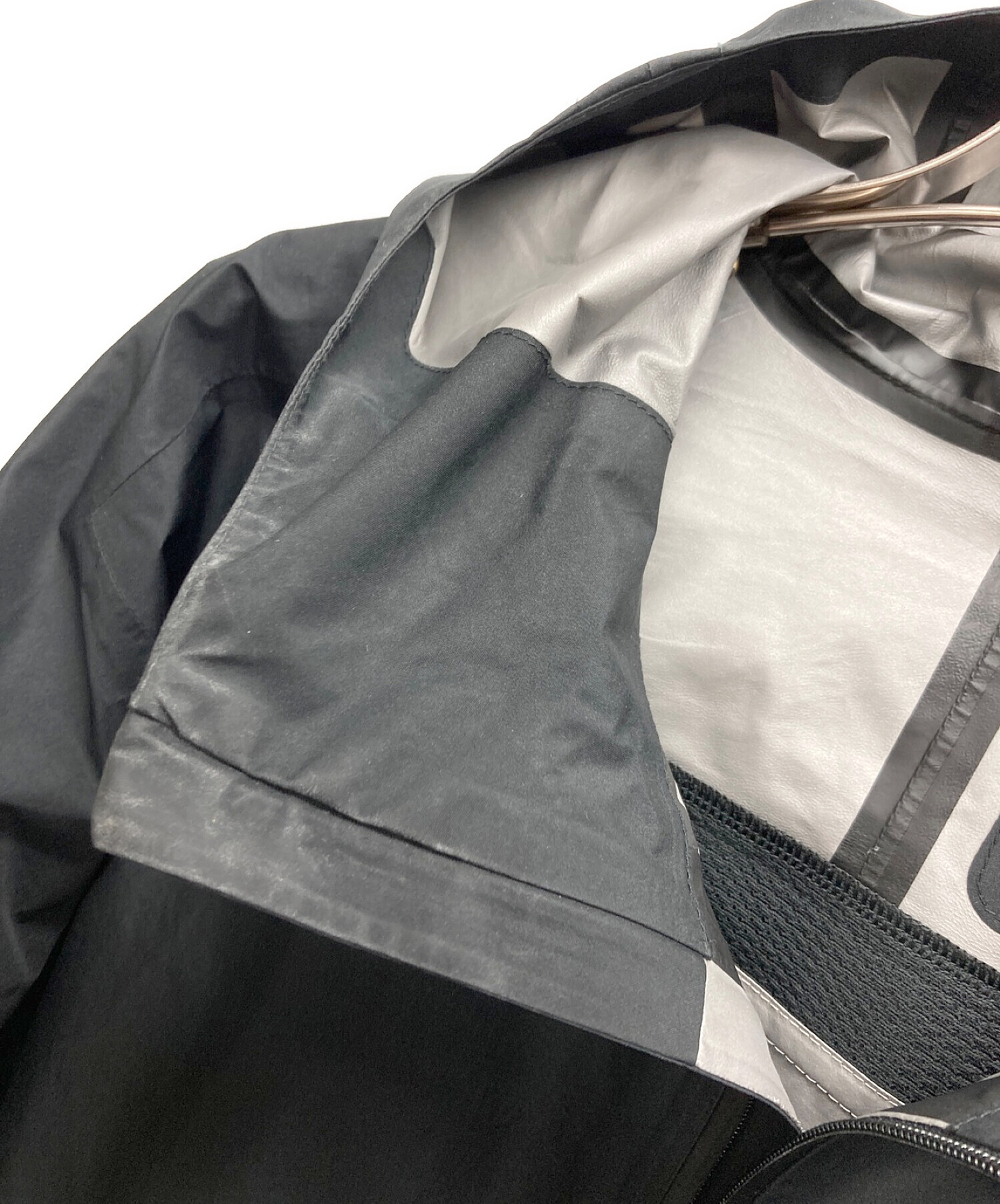 NIKE (ナイキ) GORE-TEX トレイルランニングジャケット/ゴアテックス ブラック サイズ:L