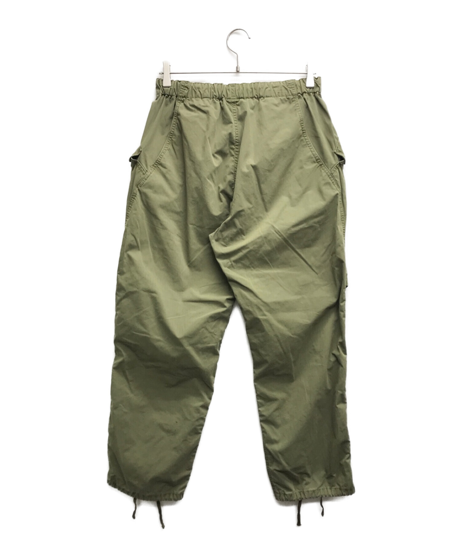 GOLDWIN (ゴールドウイン) WIDE EASY WIND PANTS/ワイドイージーウィンドパンツ カーキ サイズ:S