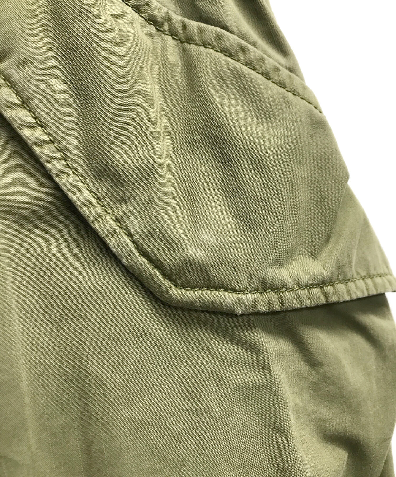 GOLDWIN (ゴールドウイン) WIDE EASY WIND PANTS/ワイドイージーウィンドパンツ カーキ サイズ:S