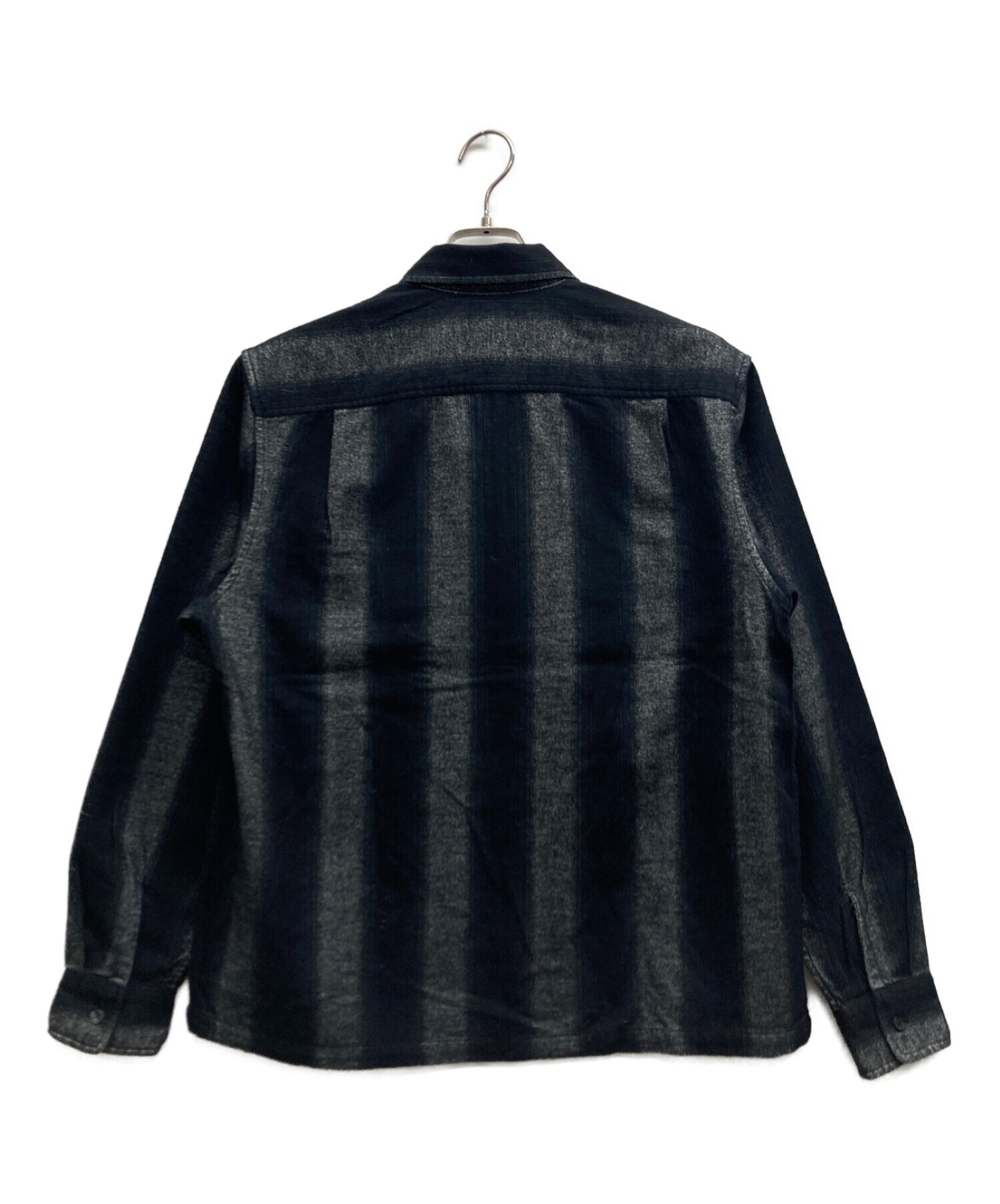中古・古着通販】SUPREME (シュプリーム) Stripe Flannel Zip Up Shirt ...