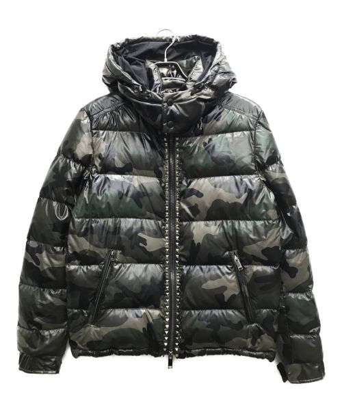 中古・古着通販】VALENTINO (ヴァレンティノ) UNTITLED STUDS DOWN COAT カーキ サイズ:46｜ブランド・古着通販  トレファク公式【TREFAC FASHION】スマホサイト