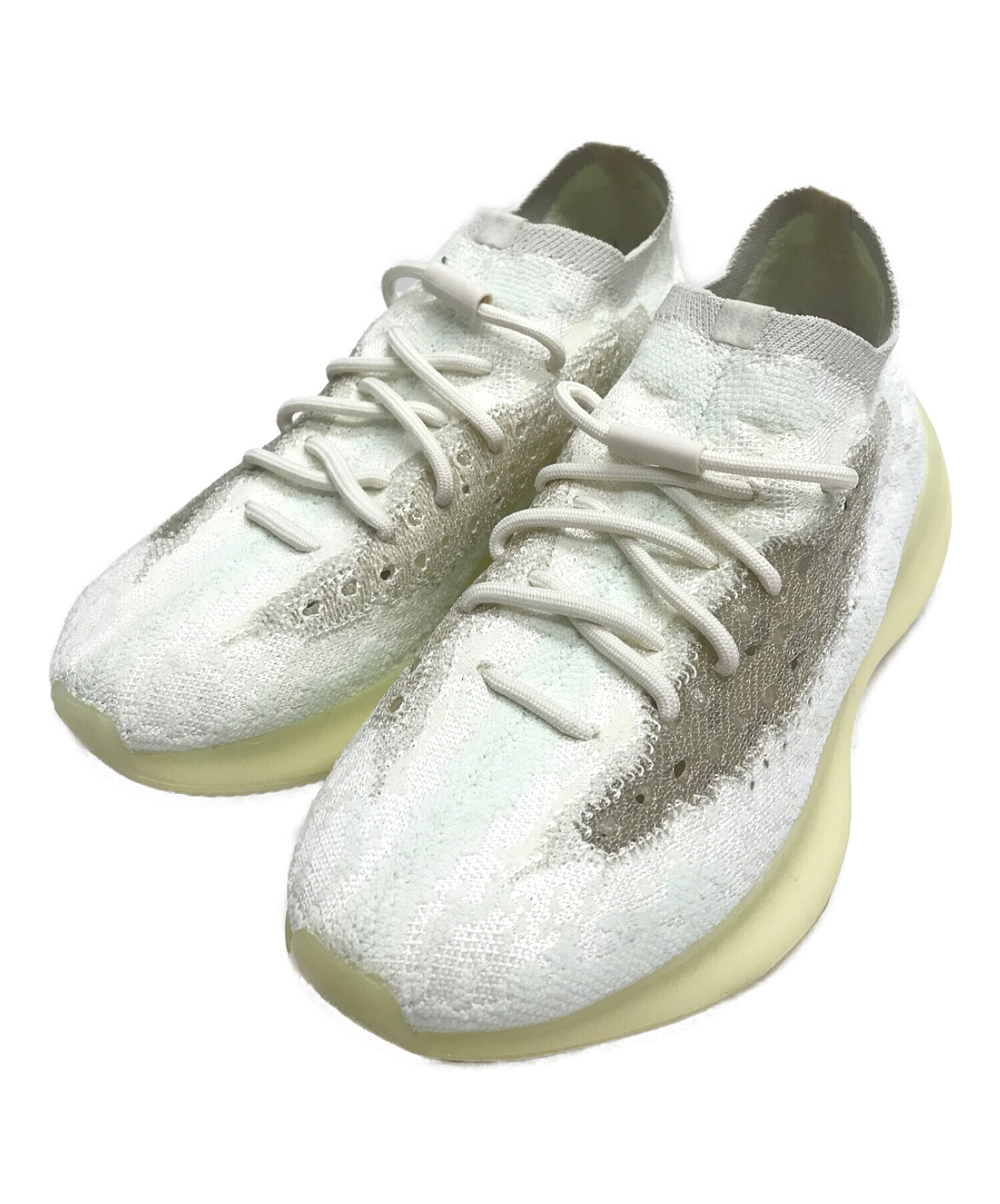 adidas (アディダス) YEEZY BOOST 380 CALCITE GLOW GZ ホワイト サイズ:26