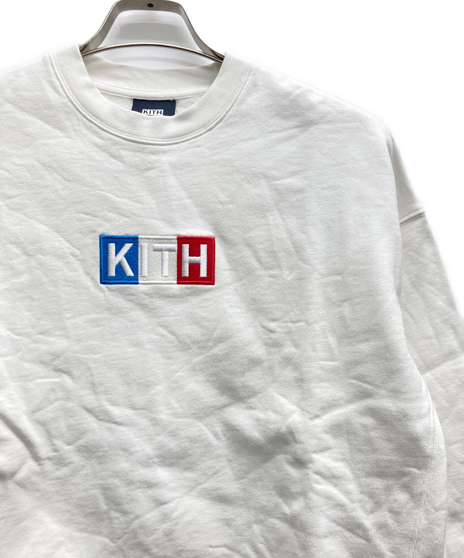 KITH (キス) Paris Classic Logo Crewneck ホワイト サイズ:XS