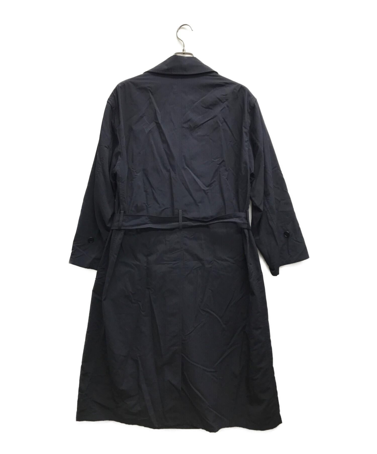 STEVEN ALAN (スティーブンアラン) NYLON WEATHER USN TRENCH COAT ネイビー サイズ:S