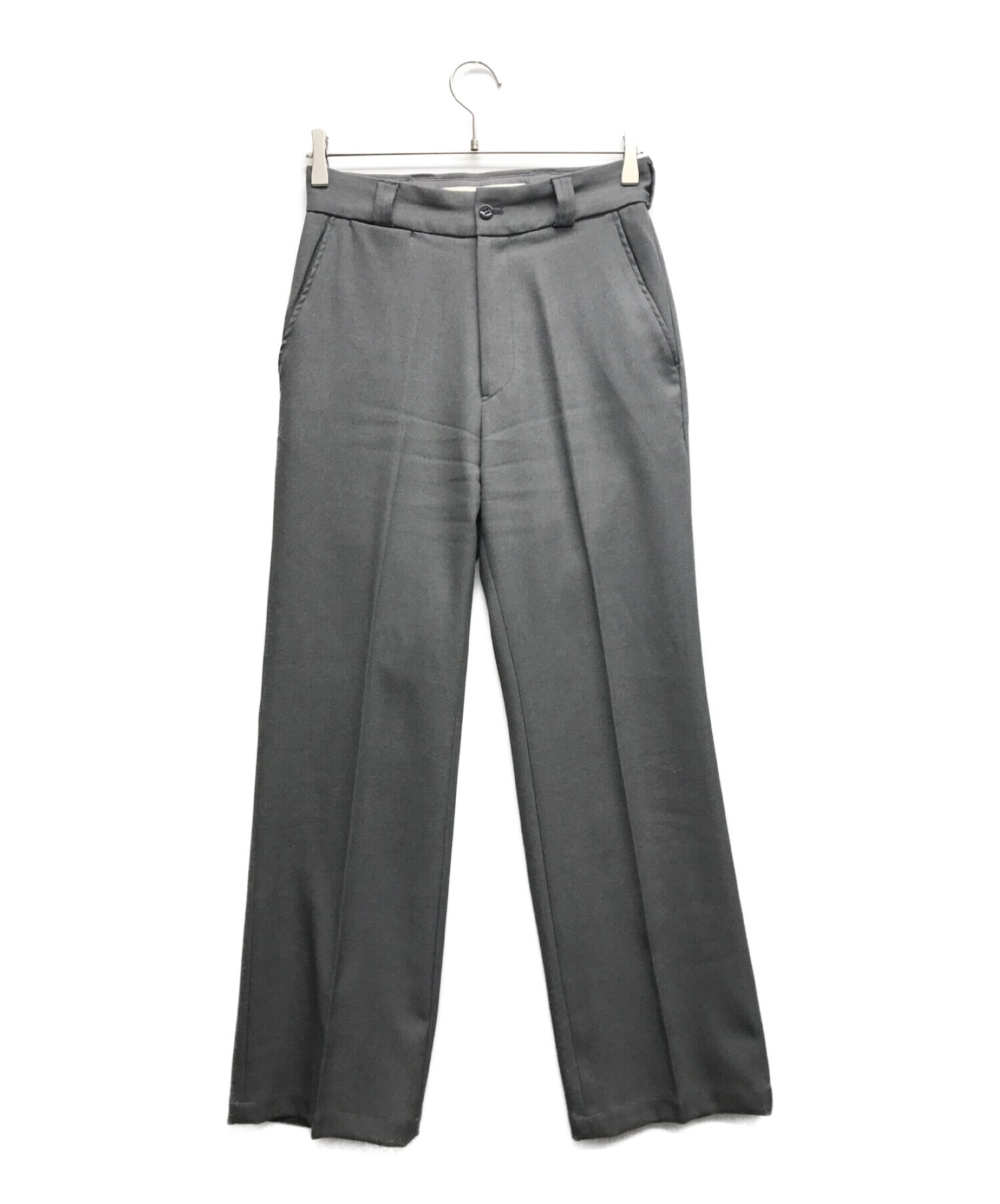 THE SHINZONE (ザ シンゾーン) CENTER PRESS PANTS/センタープレスパンツ グレー サイズ:34