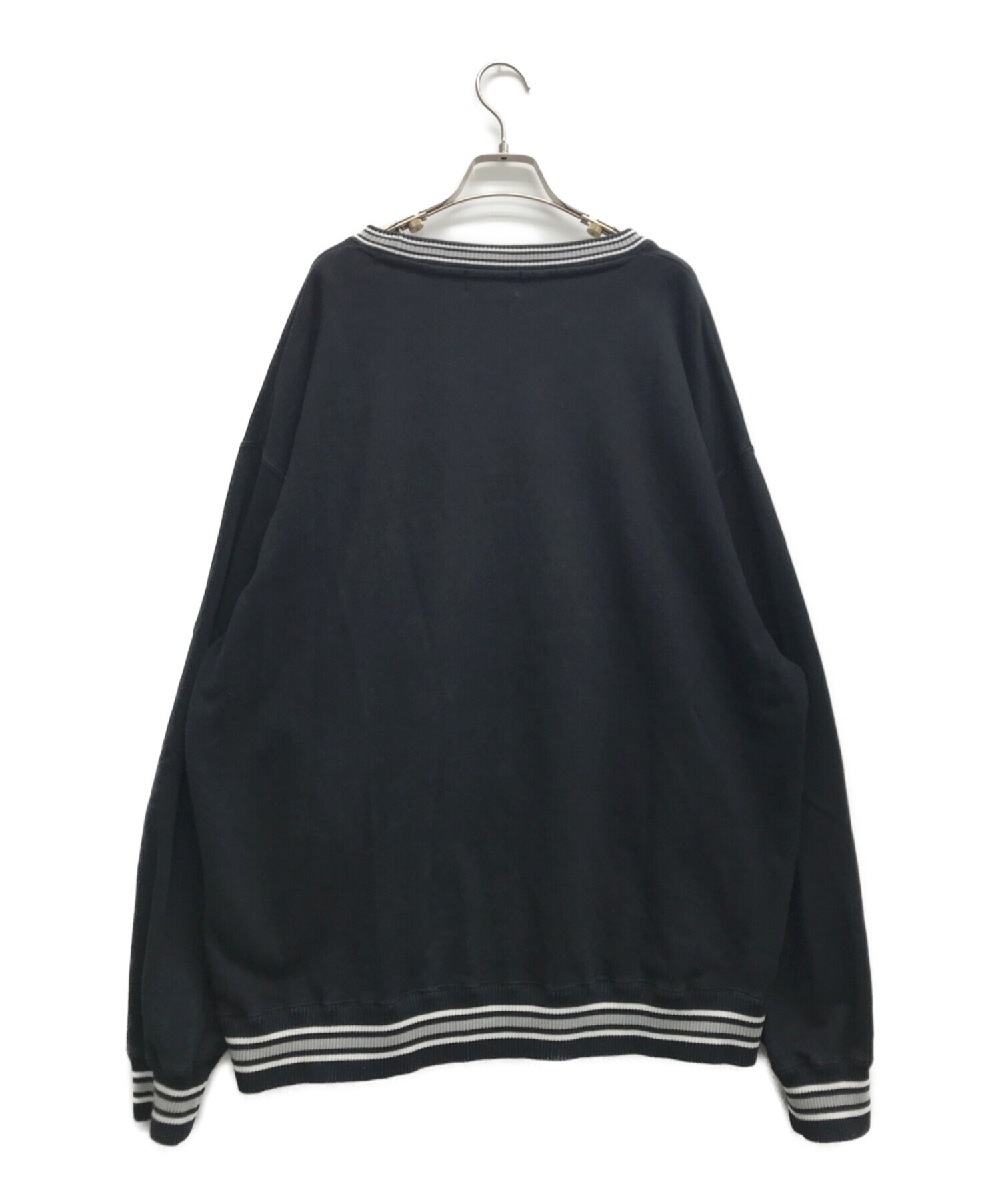 中古・古着通販】X-LARGE (エクストララージ) STRIPED RIB CREWNECK ...