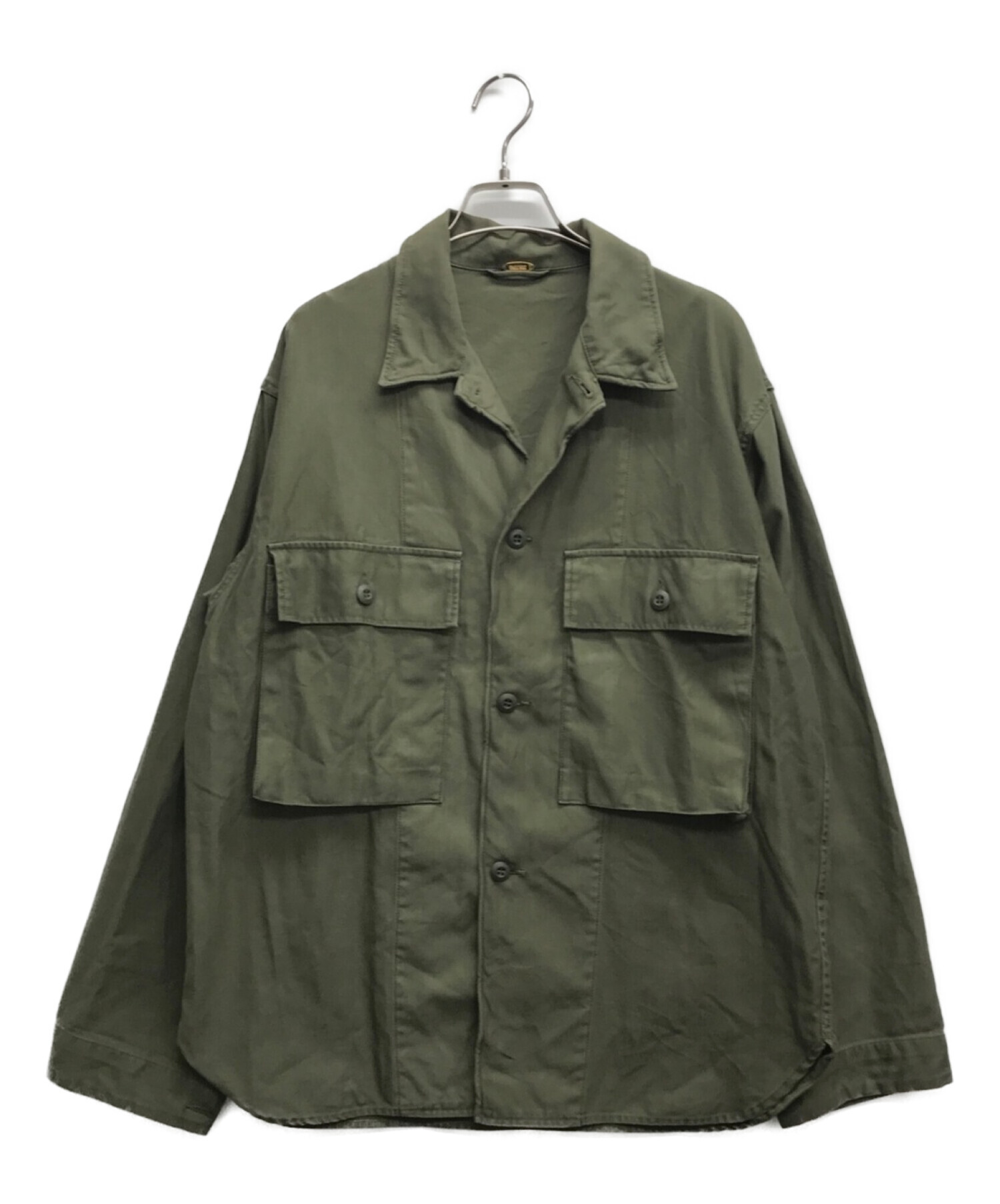 Deuxieme Classe (ドゥーズィエム クラス) military シャツジャケット/ミリタリー オリーブ サイズ:FREE