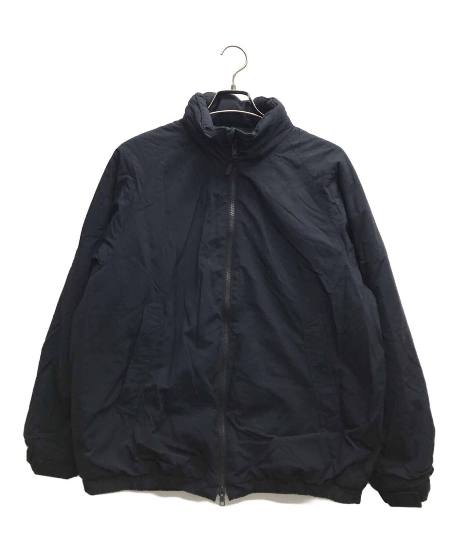 STEVEN ALAN (スティーブンアラン) NYLON ZIP DARUMA SHORT BLOUSON ネイビー サイズ:M