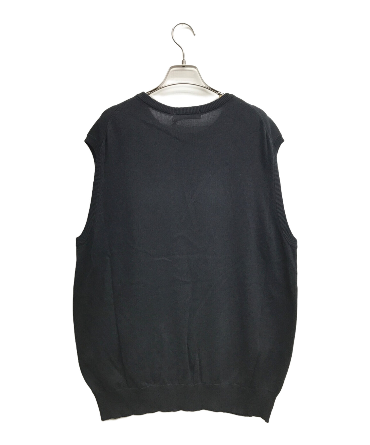 Graphpaper (グラフペーパー) Suvin Vest/サビン ベスト ブラック サイズ:1