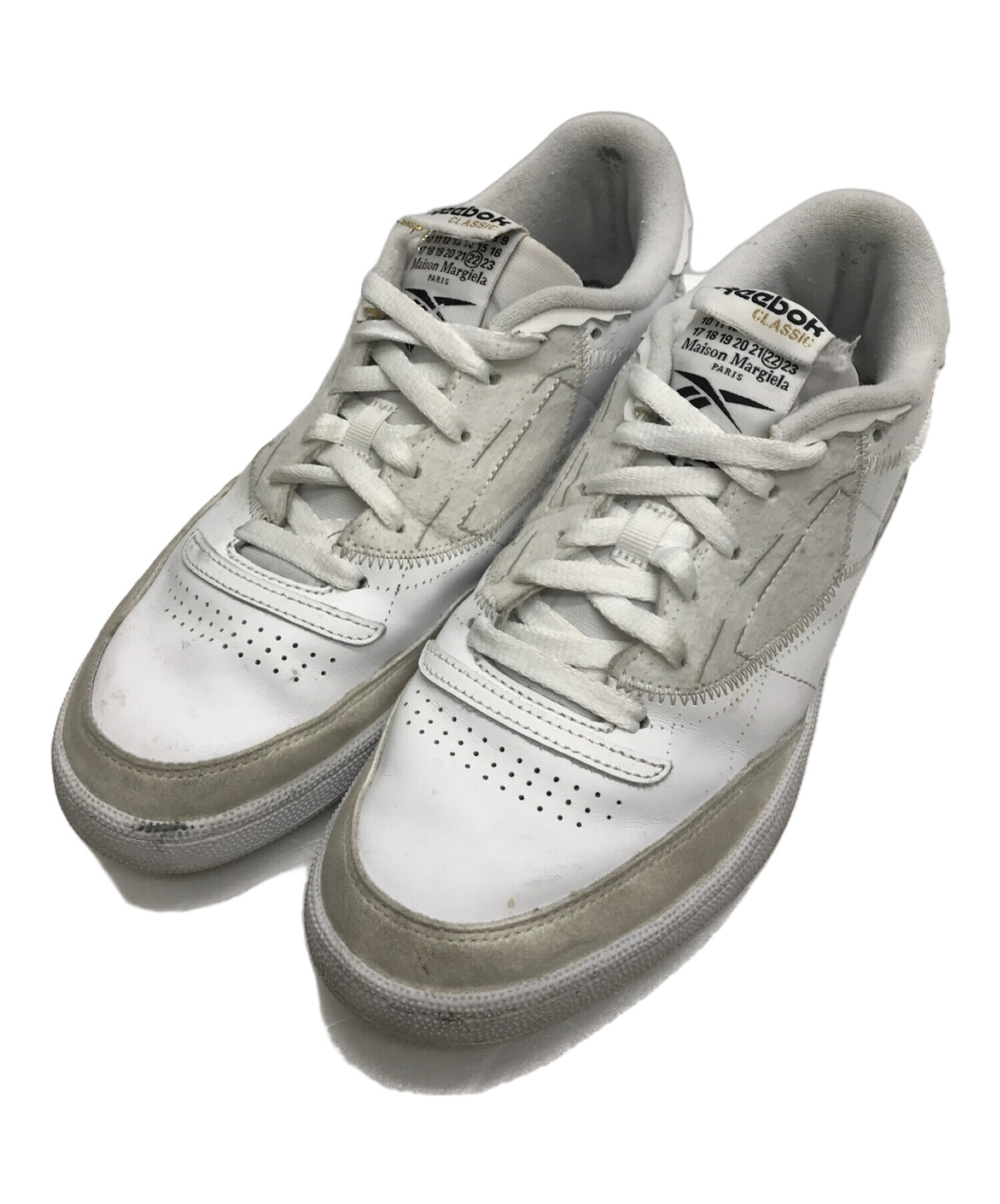 REEBOK (リーボック) Maison Margiela (メゾンマルジェラ) Project 0 CC Memory Of/プロジェクト0 CC  メモリー オブ ホワイト サイズ:27㎝